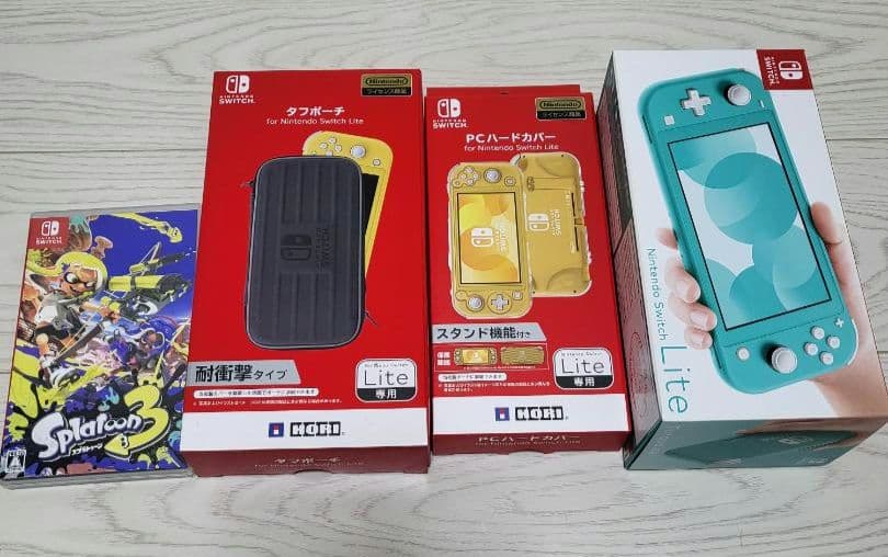 Nintendo Switch Lite 本体+スプラ3+付属品
