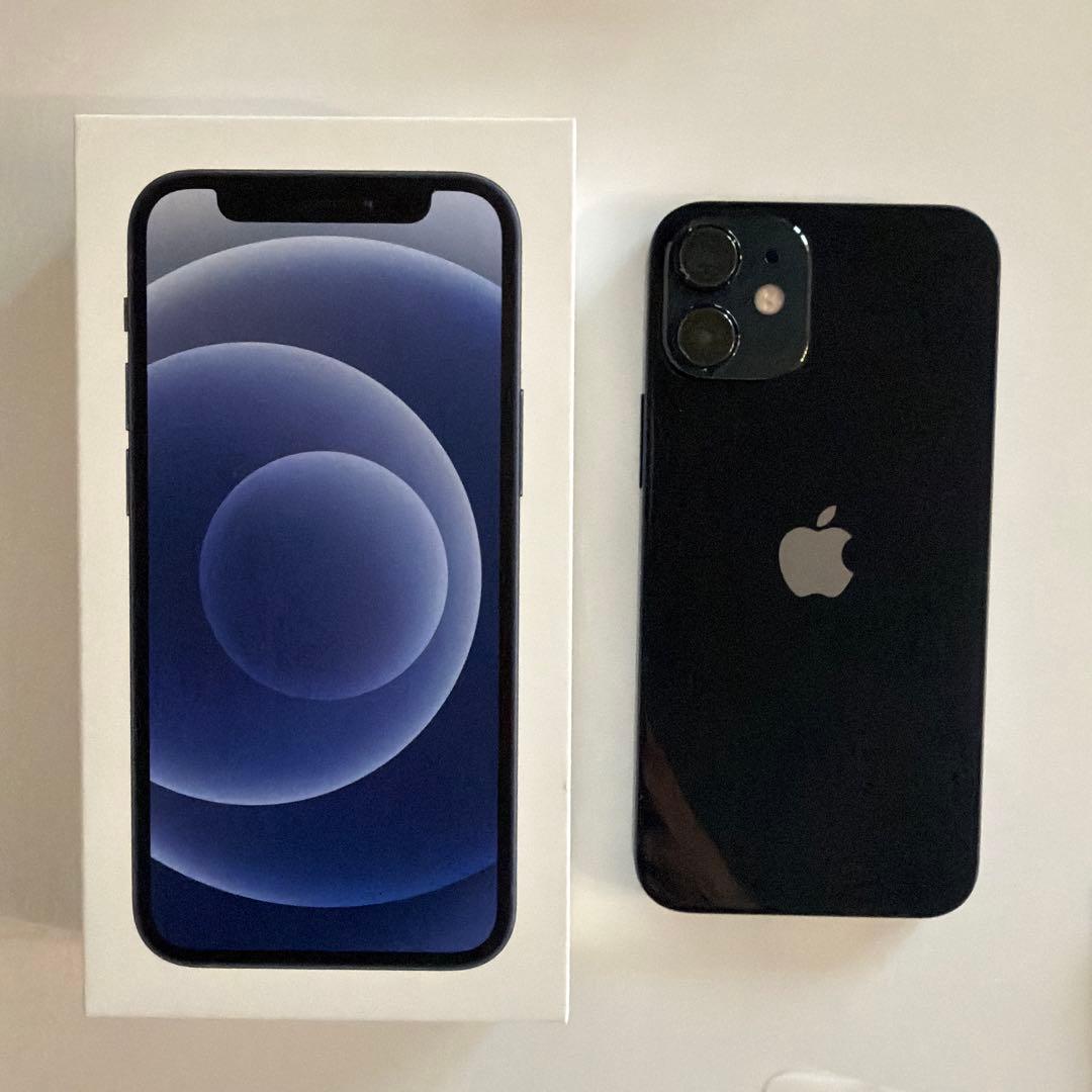iPhone12 mini ブラック　64GB 初期化済み　SIMフリー