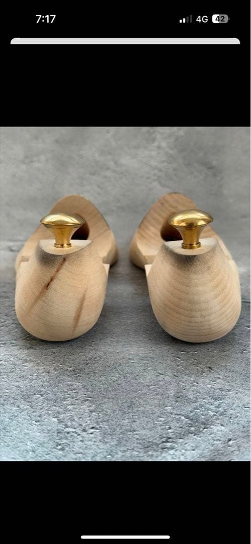 純正CROCKETT&JONES　SHOE　TREE サイズ7-7.5