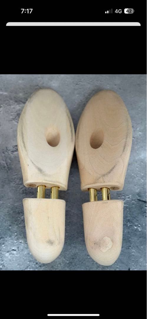 純正CROCKETT&JONES　SHOE　TREE サイズ7-7.5