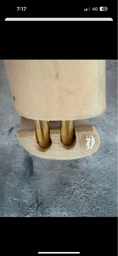 純正CROCKETT&JONES　SHOE　TREE サイズ7-7.5