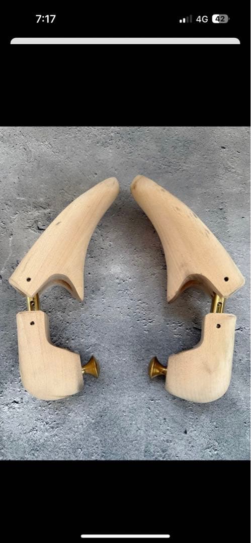 純正CROCKETT&JONES　SHOE　TREE サイズ7-7.5