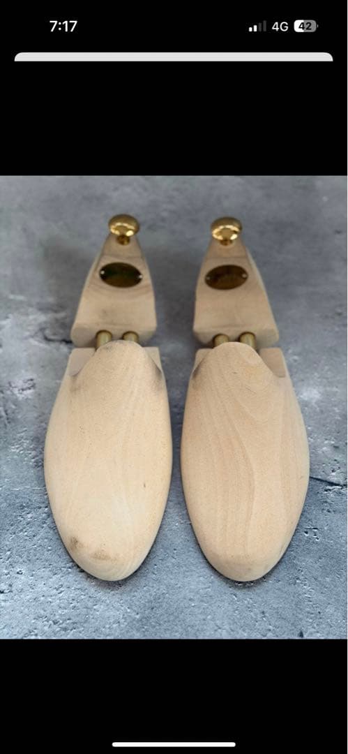 純正CROCKETT&JONES　SHOE　TREE サイズ7-7.5