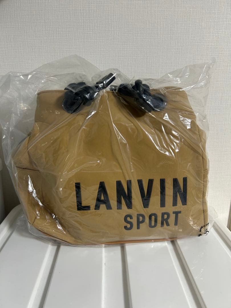 【新品未使用】ランバン スポール ラウンドバッグ　3層カートバッグ