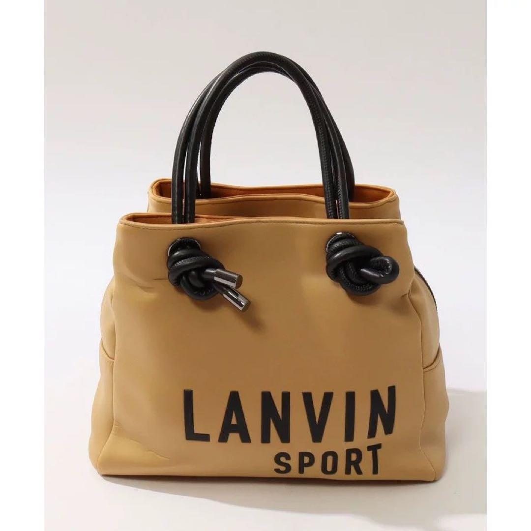 【新品未使用】ランバン スポール ラウンドバッグ　3層カートバッグ