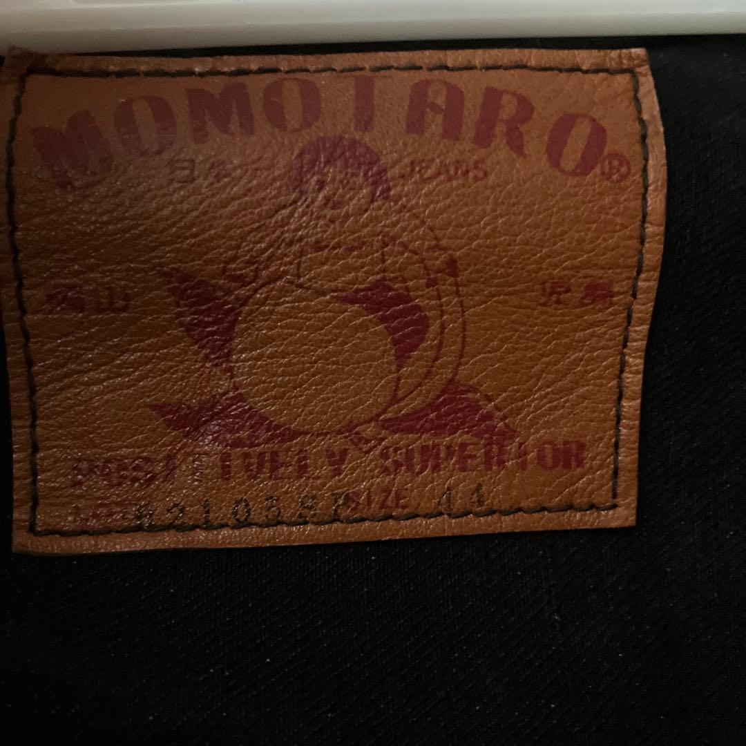 d*7様 ブラックデニムジャケット桃太郎ジーンズの「B2105SP-5」