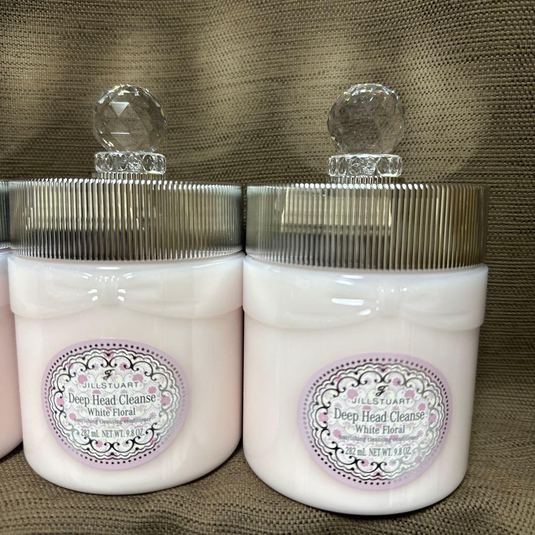 「新品未開封品」ジルスチュアート　ホワイトフローラルディープヘッドクレンズ×4点