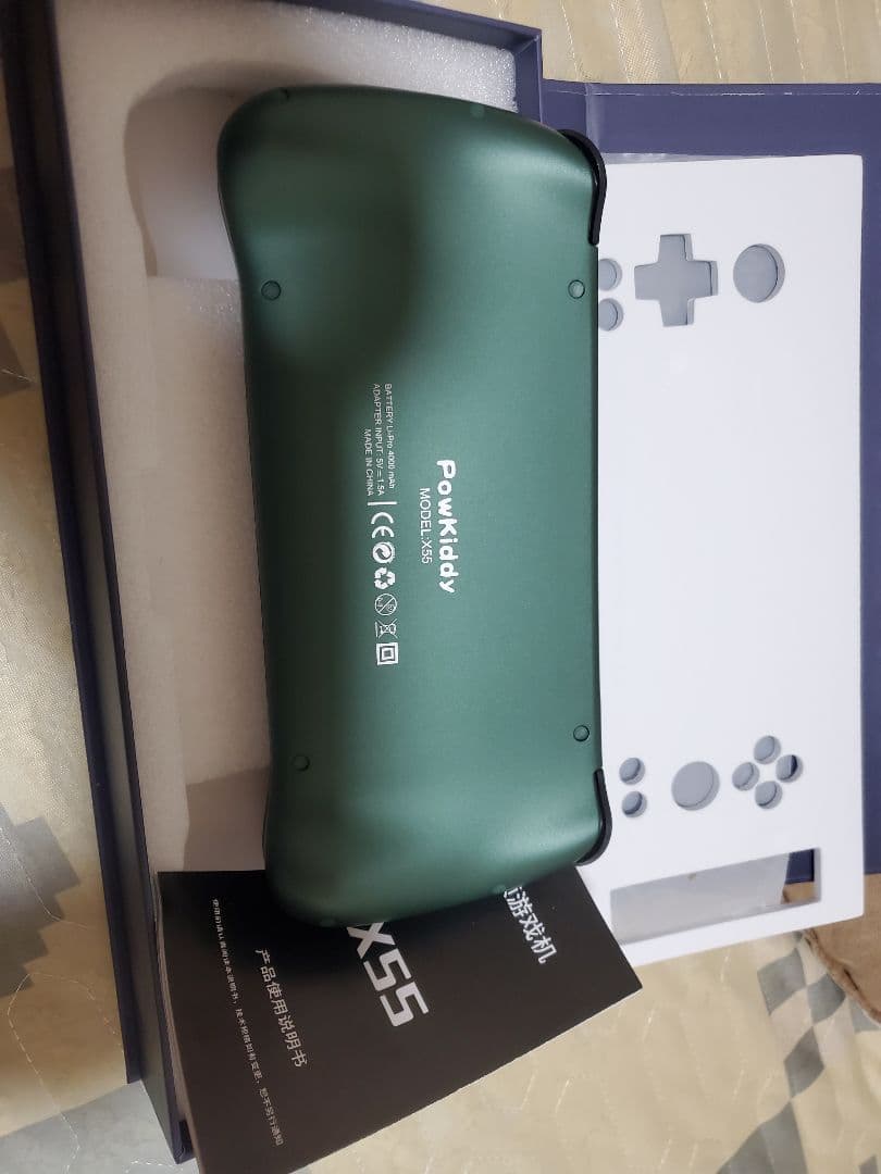 け*い様 Powkiddy X55 グリーン ポータブルゲーム機
