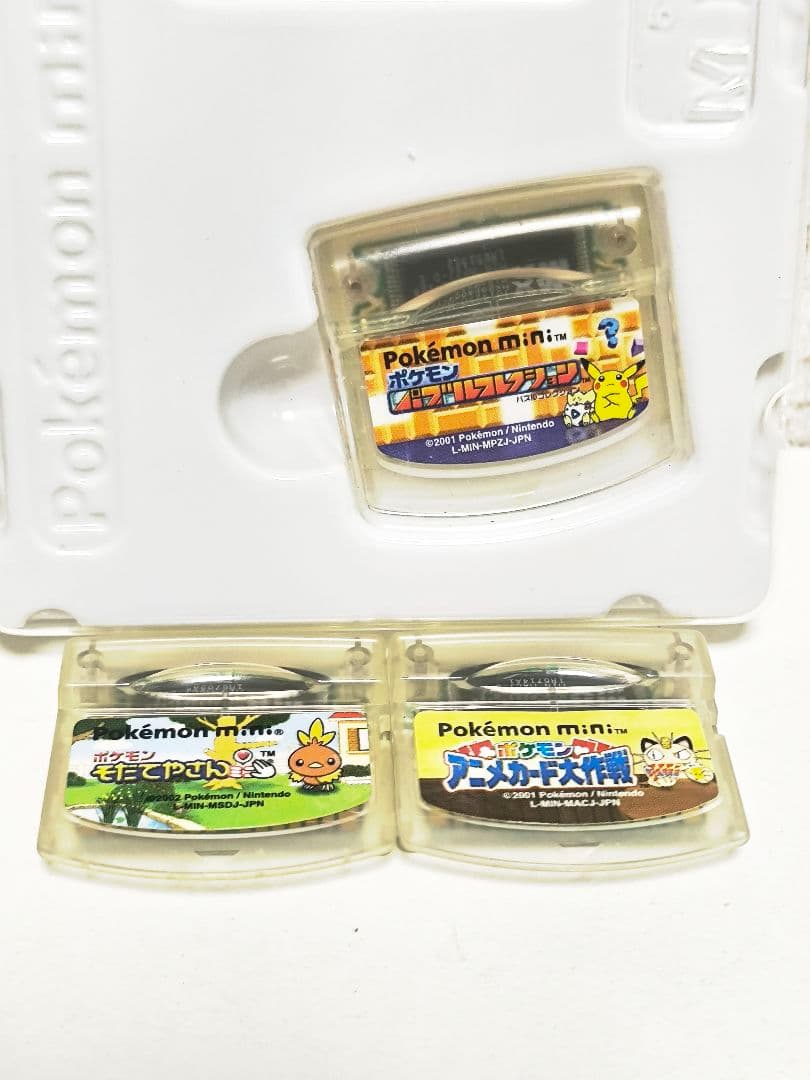 Pokemon mini ポケモンミニ 本体 ソフト ストラップ セット 任天堂