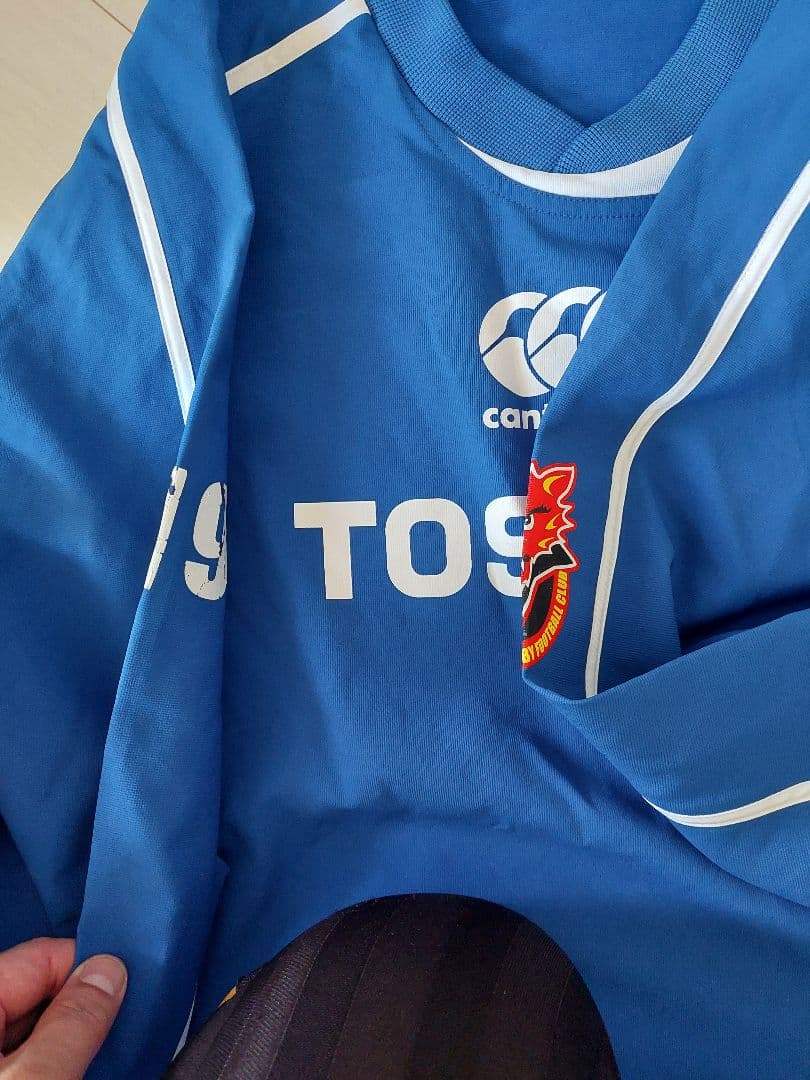 カンタベリー ラグビー 東芝ブレイブルーパス トレーニングウェア　選手実用品