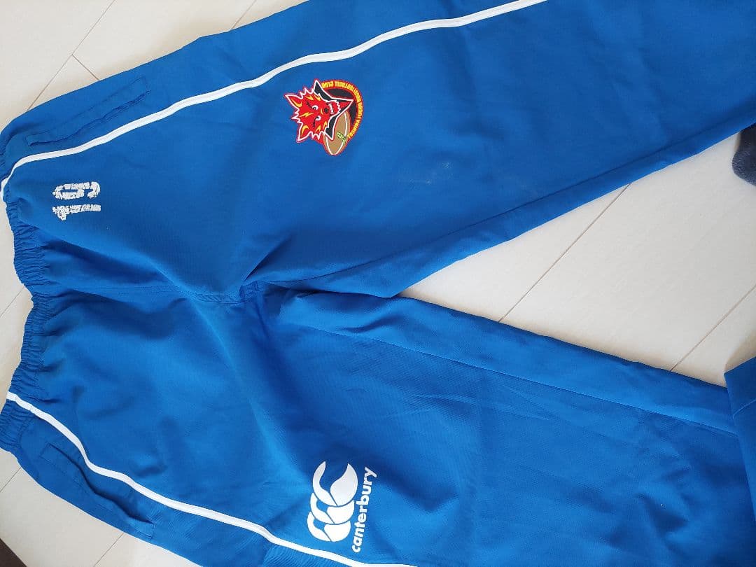 カンタベリー ラグビー 東芝ブレイブルーパス トレーニングウェア　選手実用品