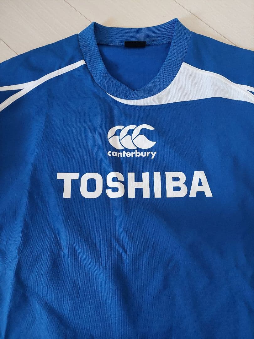 カンタベリー ラグビー 東芝ブレイブルーパス トレーニングウェア　選手実用品
