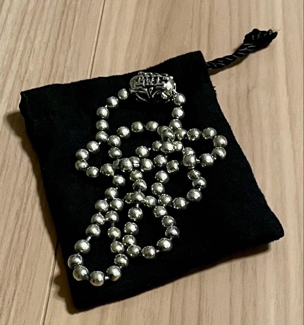 BWL ビルウォールレザーラージへボールチェーン5.5mm約60cm