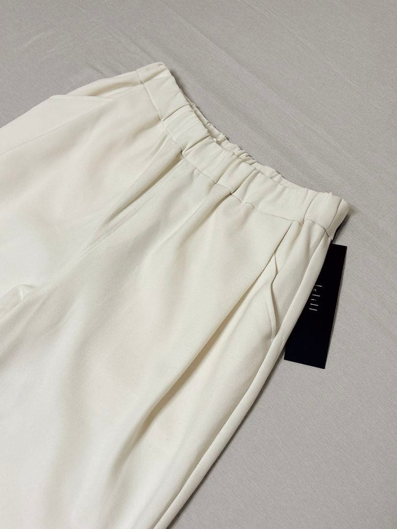 新品タグ付✨　道具服　lelill 裏起毛 ジョガー リラックス パンツ 冬服