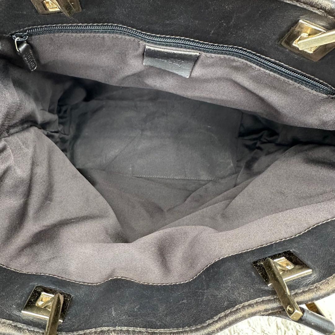 ✨美品✨グッチ　トートバッグ　GG柄　GGキャンバス　金具　キャンバス　ベージュ