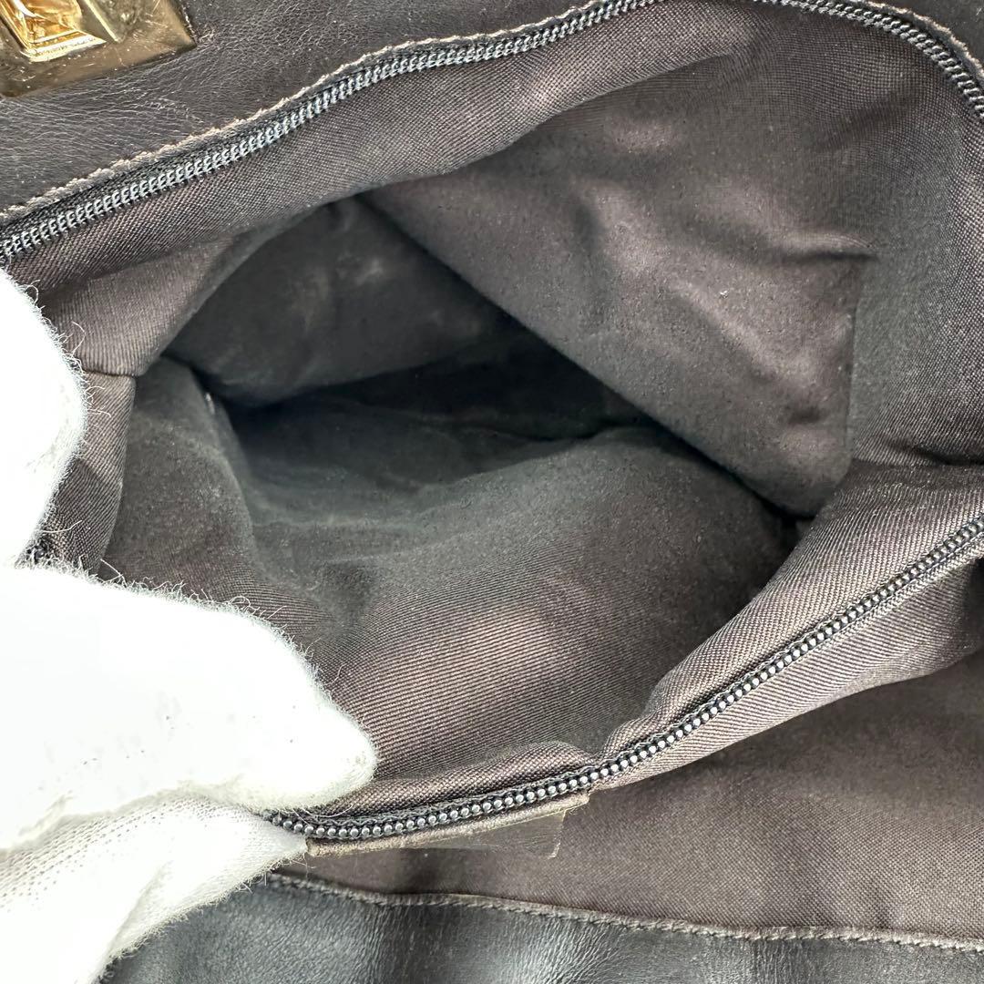 ✨美品✨グッチ　トートバッグ　GG柄　GGキャンバス　金具　キャンバス　ベージュ