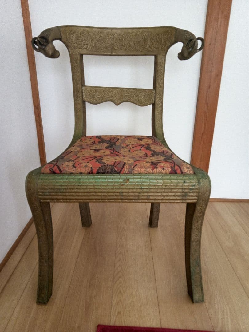 装飾的な西洋家具の椅子、アンティーク、希少価値