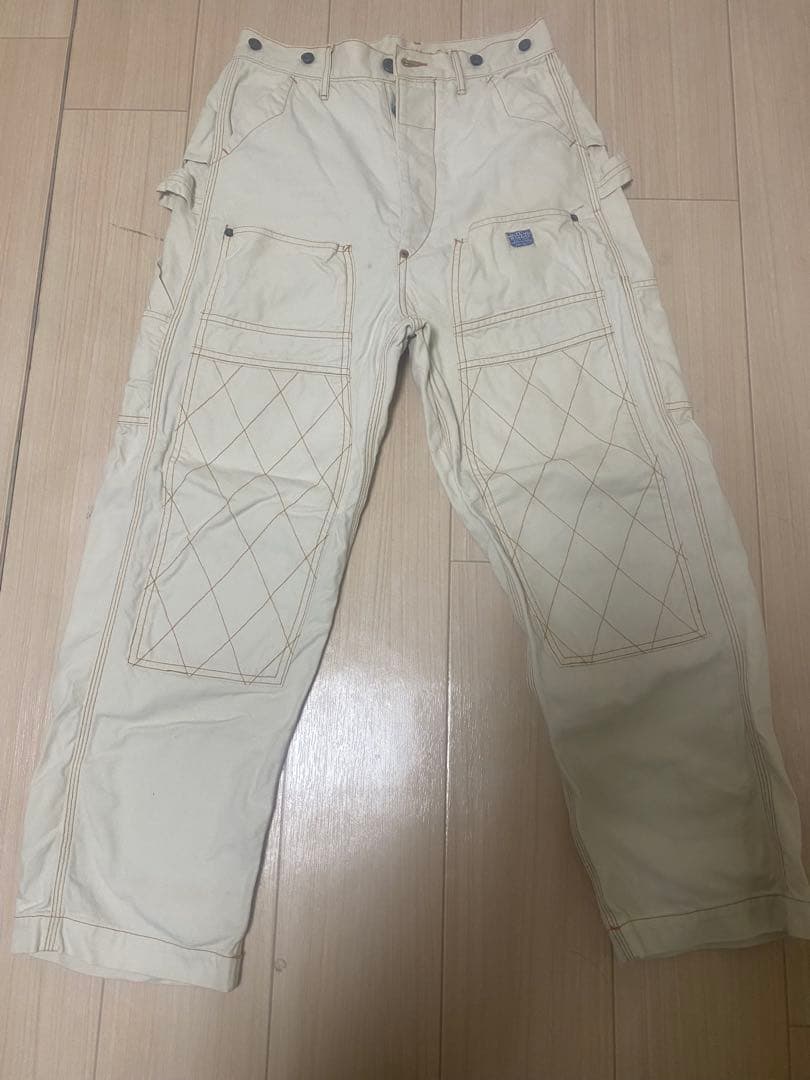 Kapital 薄キャンバス　ランバーパンツ 0サイズ