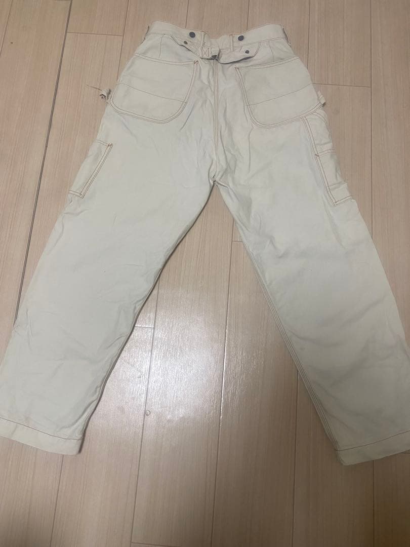 Kapital 薄キャンバス　ランバーパンツ 0サイズ