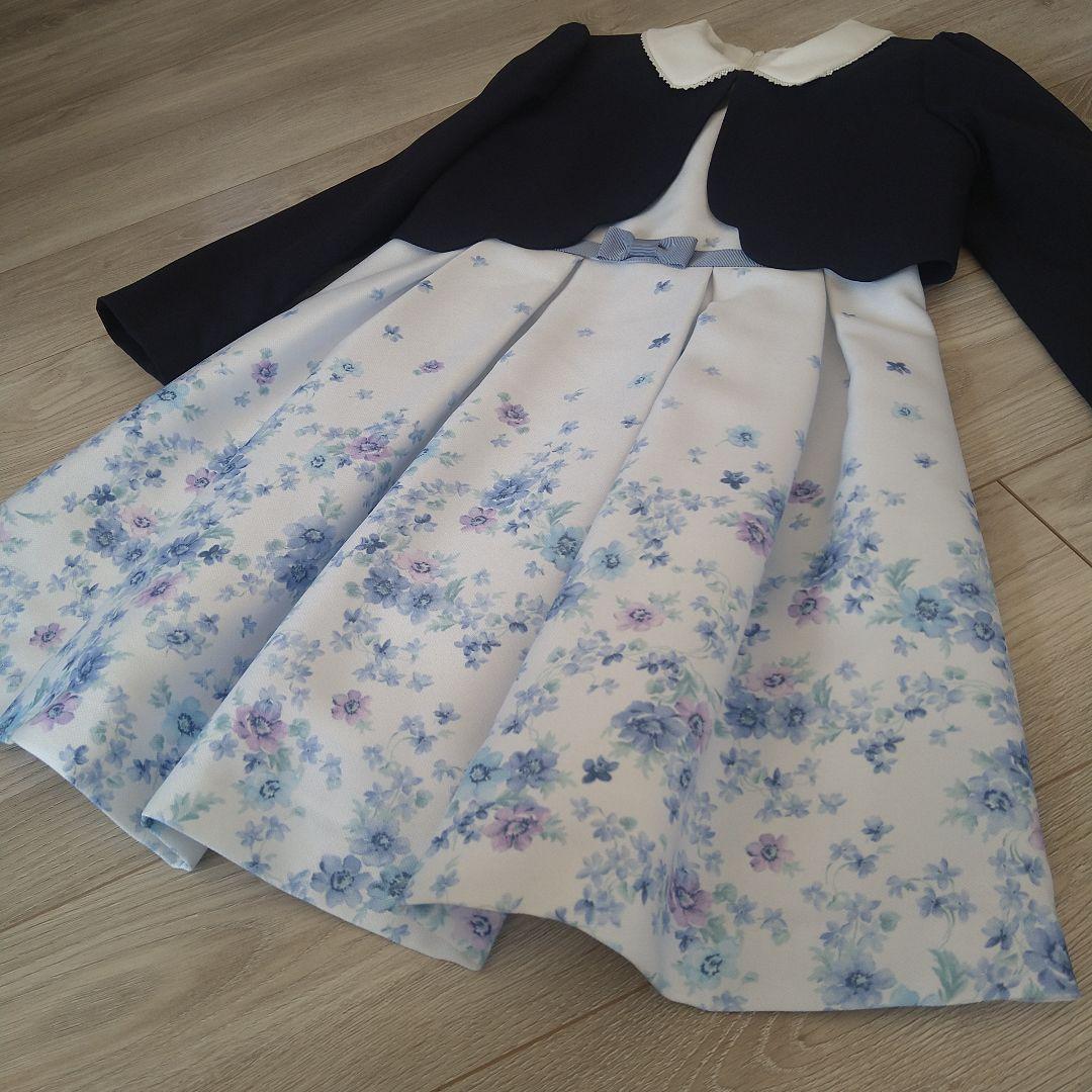 専用　美品　ワルツバイビームスデザイン　130 入学式　卒園式　フォーマル　花柄