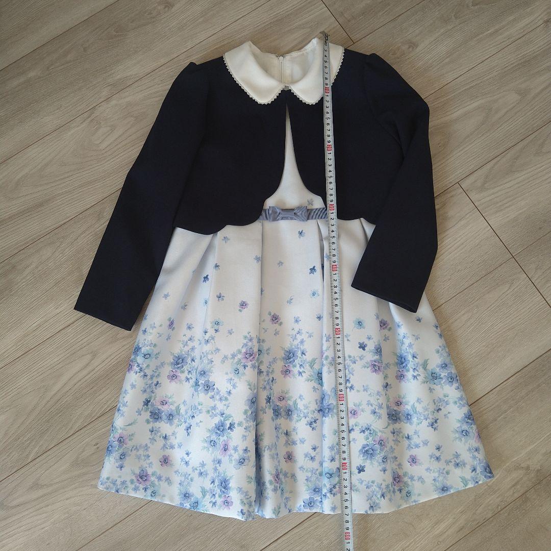 専用　美品　ワルツバイビームスデザイン　130 入学式　卒園式　フォーマル　花柄