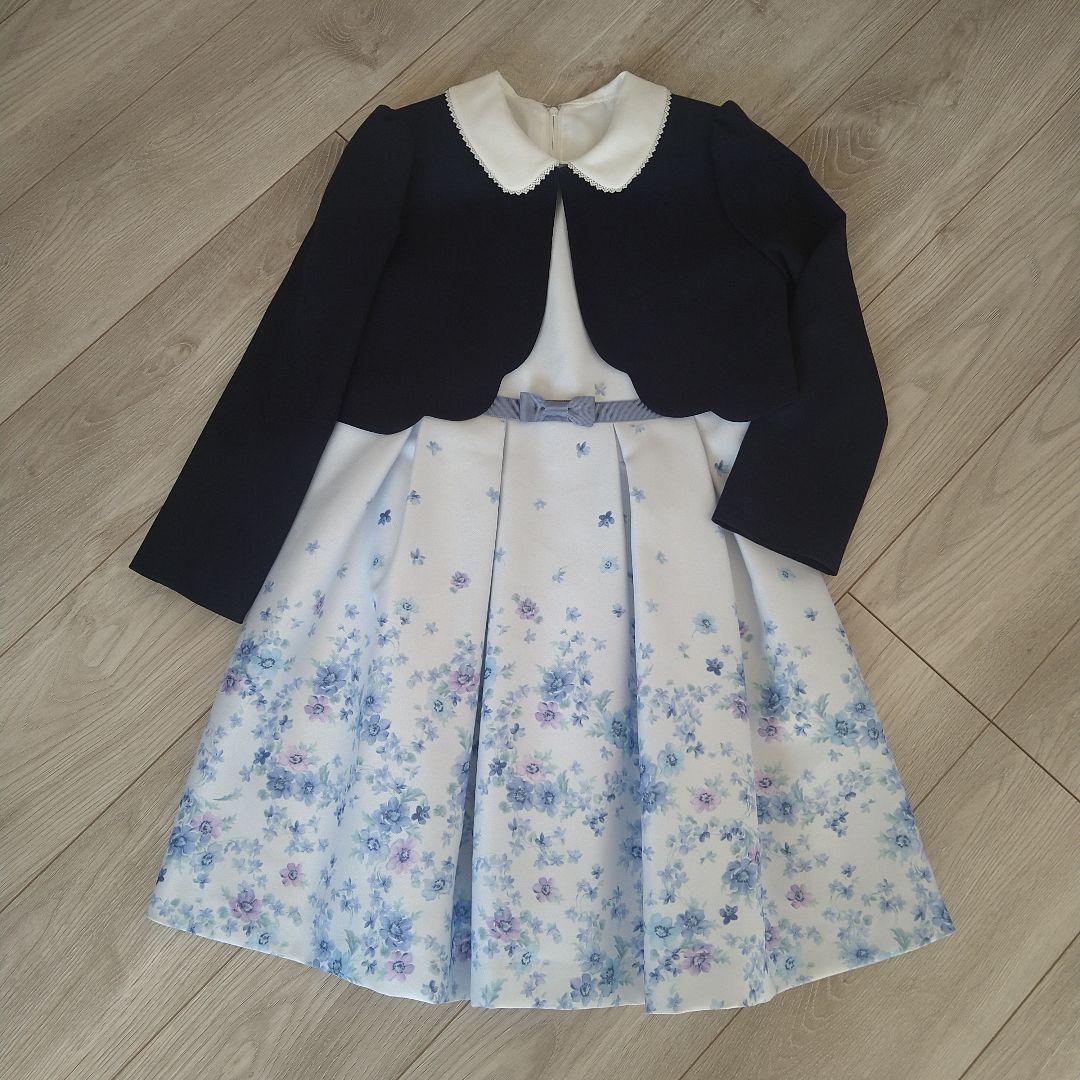 専用　美品　ワルツバイビームスデザイン　130 入学式　卒園式　フォーマル　花柄