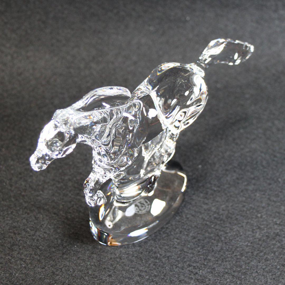 バカラ　クリスタル　干支　午