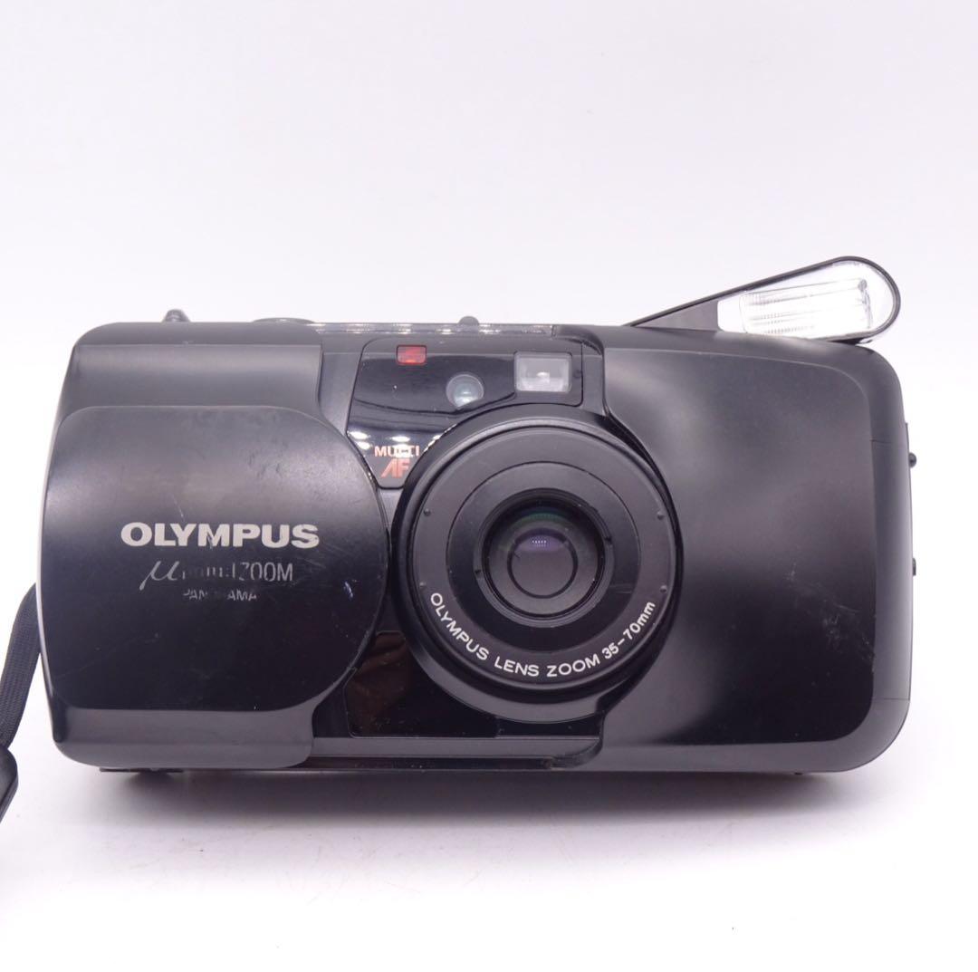 【動作確認済】 OLYMPUS μ mju zoom コンパクトフィルムカメラ