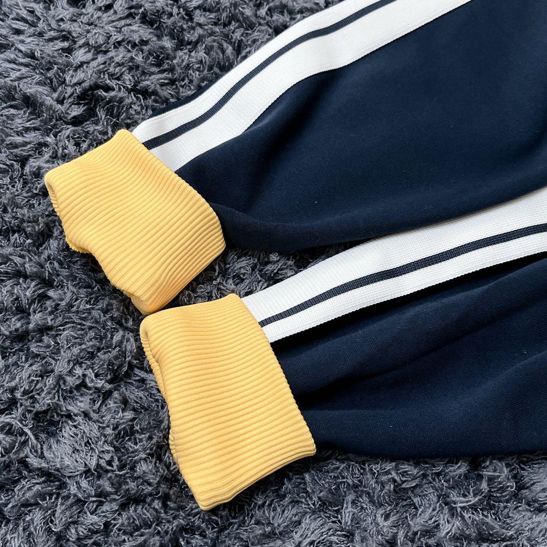 人気デザイン！オニツカタイガー 刺繍 見返り虎 サイドライン ジャージ ジップ