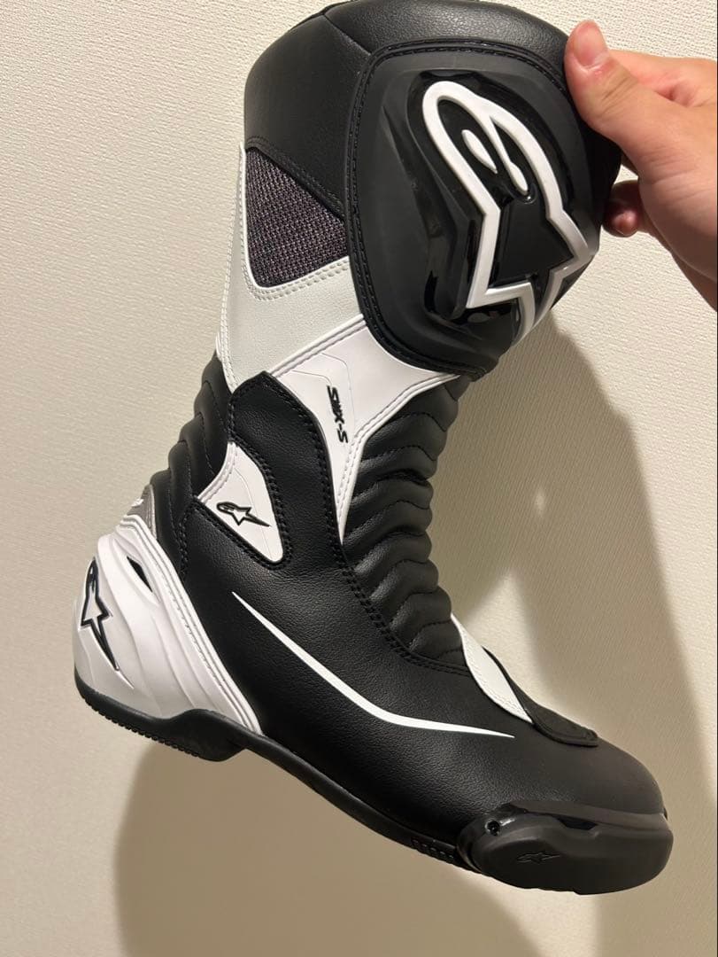 Alpinestars SMX-S レーシングブーツ 黒/白 26.0cm