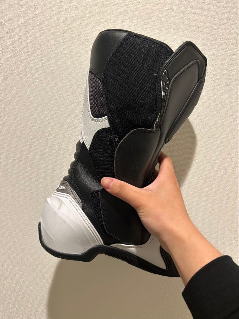 Alpinestars SMX-S レーシングブーツ 黒/白 26.0cm