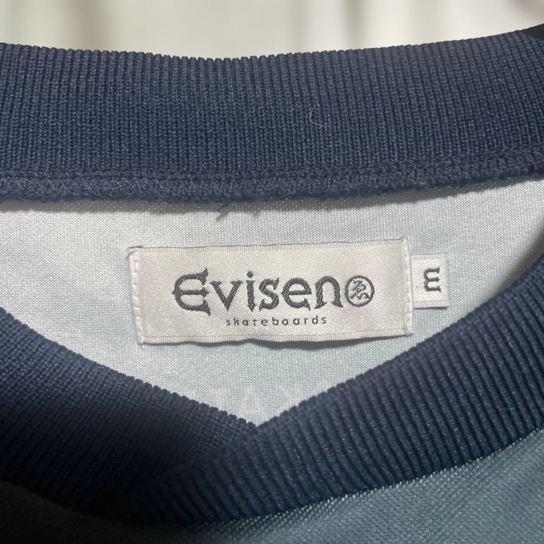 Evisen ダークブルー 長袖シャツ 18