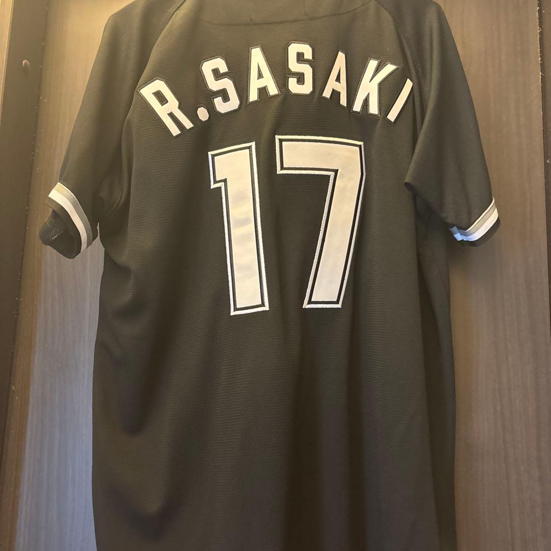 【美品】佐々木朗希 千葉ロッテマリーンズ ビジターユニフォーム　ドジャース