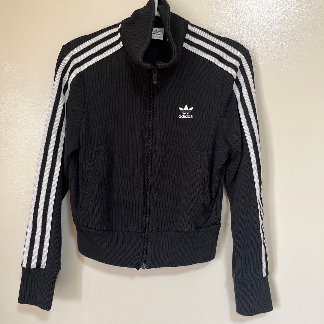 【JYN】adidas リブ編みジャージ andスカートブラック