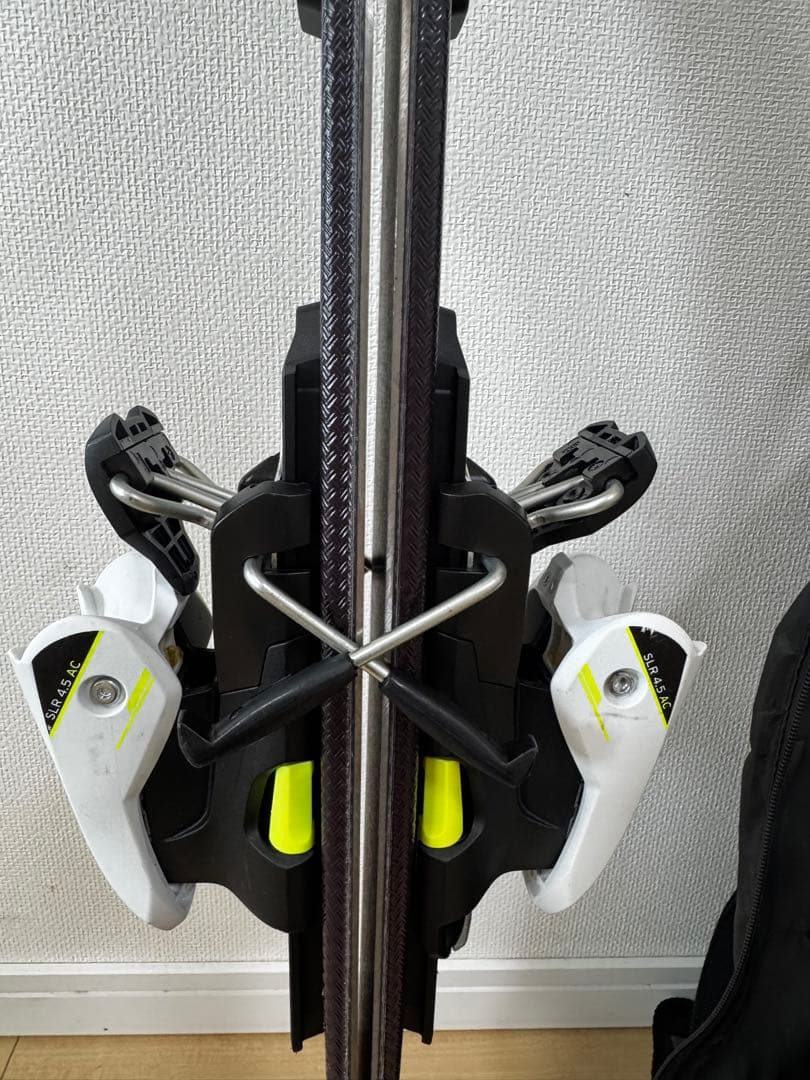 子供用HEADスキー板・ビンディング・サロモンブーツ・ストック・ケース5点セット