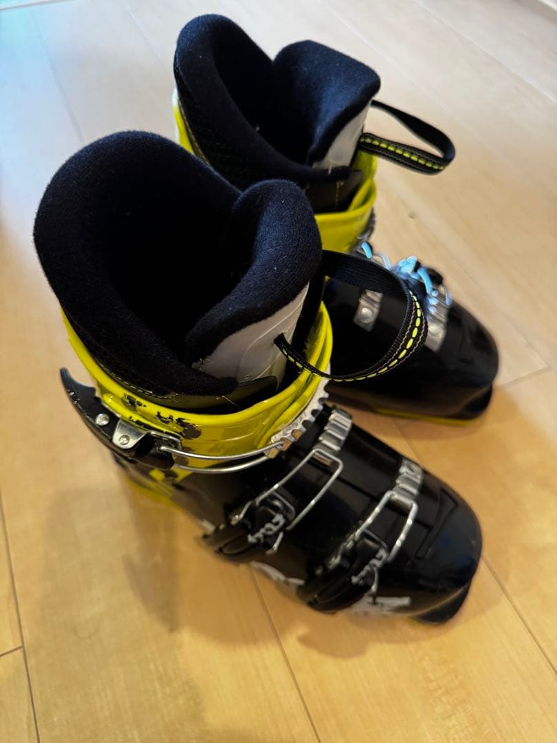 子供用HEADスキー板・ビンディング・サロモンブーツ・ストック・ケース5点セット