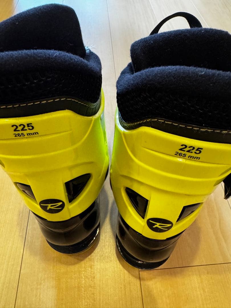 子供用HEADスキー板・ビンディング・サロモンブーツ・ストック・ケース5点セット