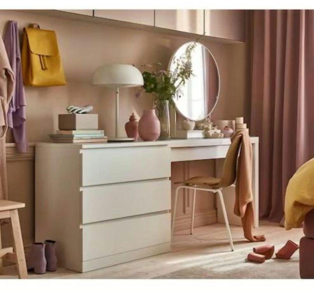 MALM マルム ドレッサー ホワイト