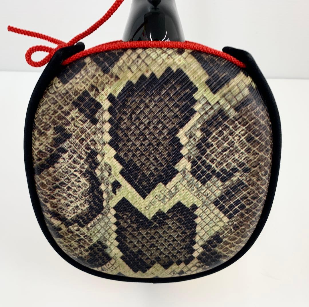 ジ*ン様 美品 沖縄三線 蛇皮 人口皮 入門 初心者用 ケース バチ付き