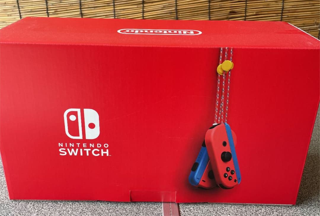 値下げ！Nintendo Switch マリオ レッド×ブルー セット