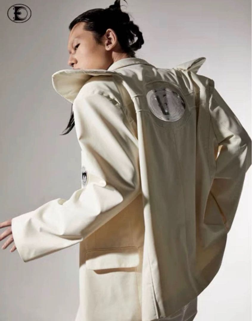 Embryo leather suit jacketフジャケットスーツ中国新鋭