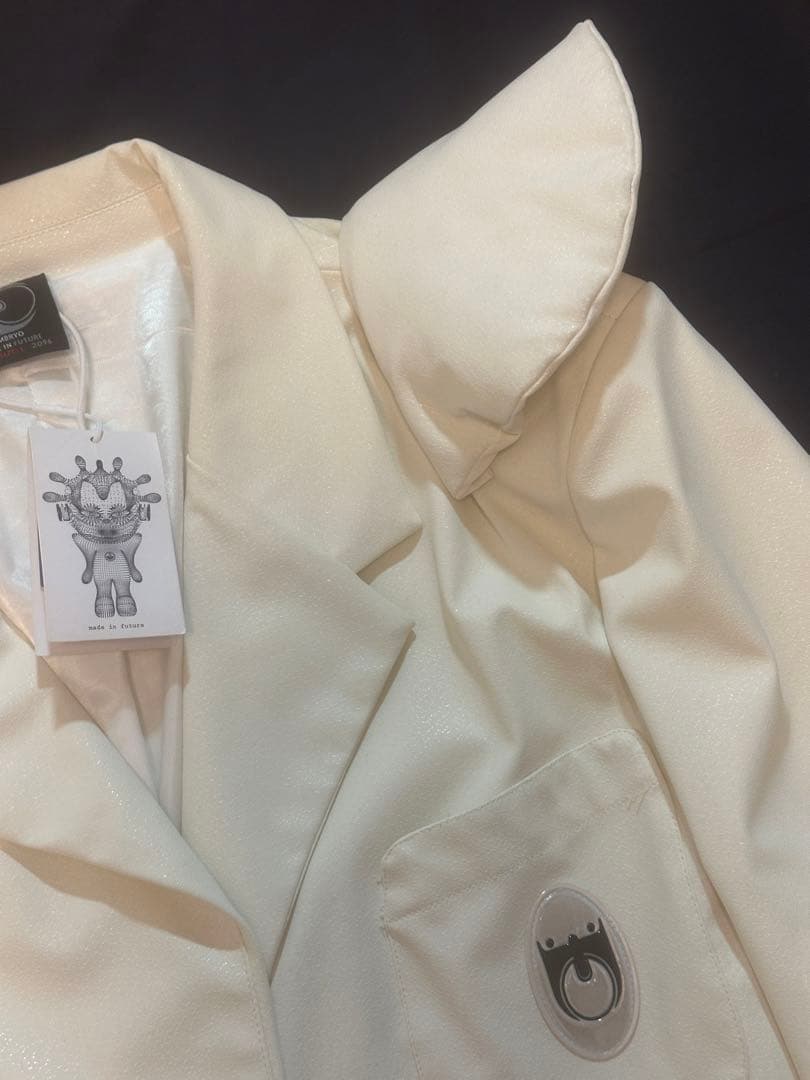 Embryo leather suit jacketフジャケットスーツ中国新鋭