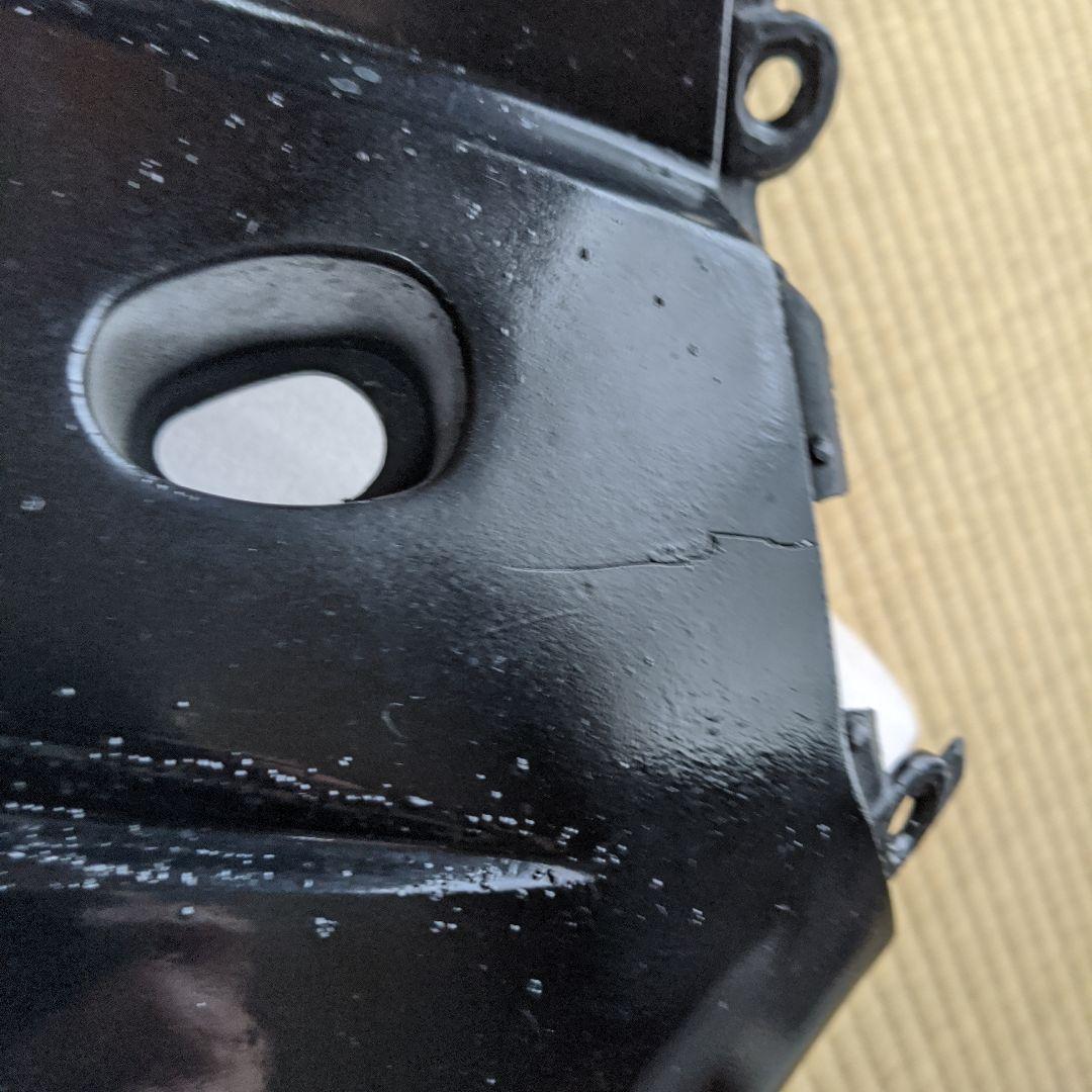 KawasakiNinja250r EX250k用バイク用ブラックカウル2点純正