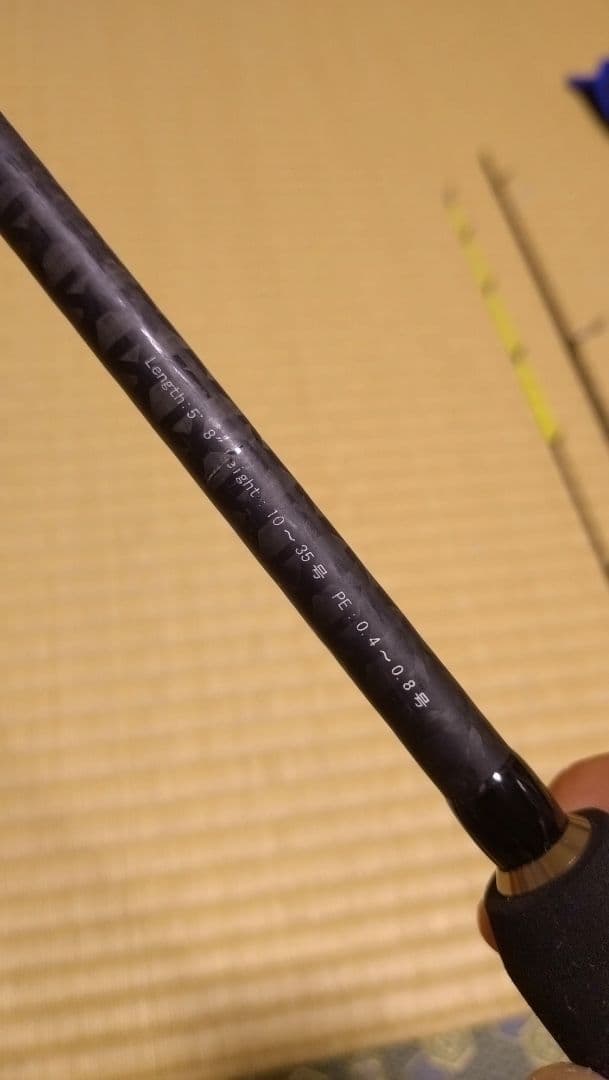 穂先折れ 未記入保証書付き アレス ブルーポーター NKS 508M オモリグ