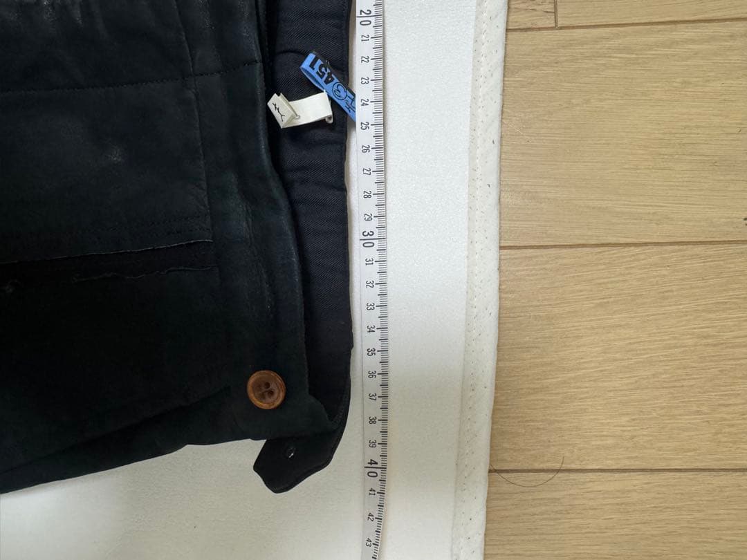 【激レア】【ヴィンテージ】コムデギャルソン牛革セットアップ