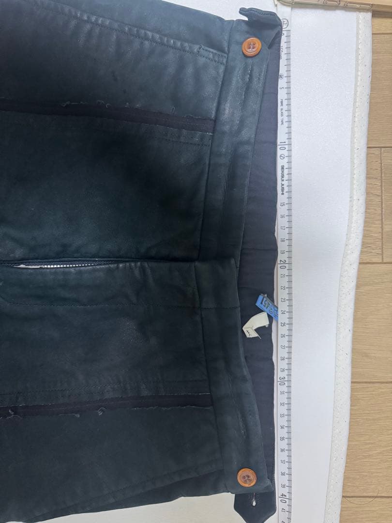 【激レア】【ヴィンテージ】コムデギャルソン牛革セットアップ