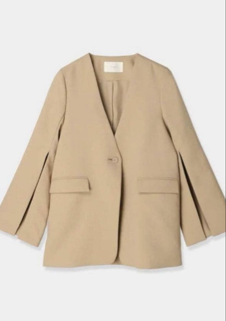 【louren】slit sleeve jacket