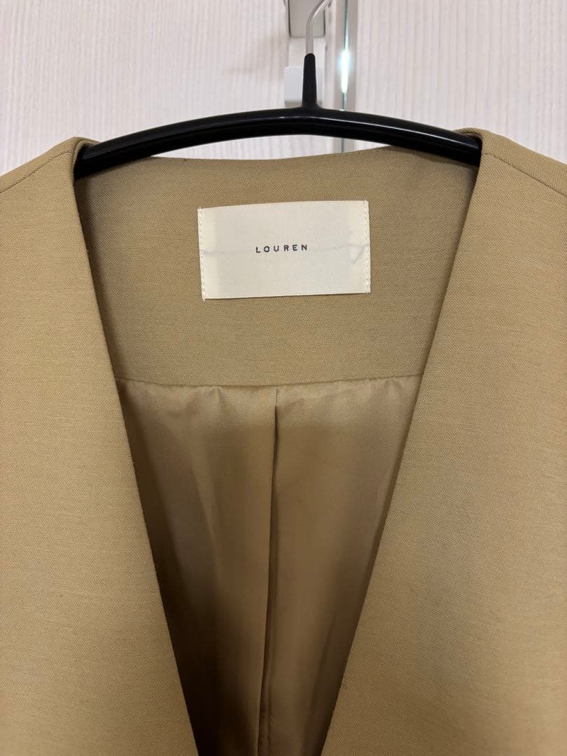 【louren】slit sleeve jacket