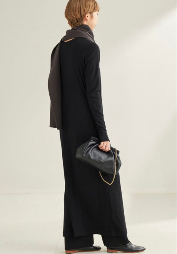 plage プラージュ　super 120s jersey ワンピース　24AW