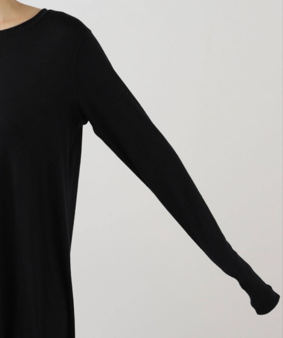 plage プラージュ　super 120s jersey ワンピース　24AW